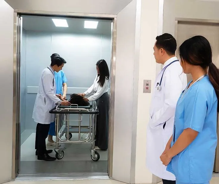 Hospital Lift with Stretcher